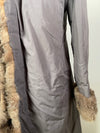 Himmel & Sons Full Length Fur Lined Coat - Large