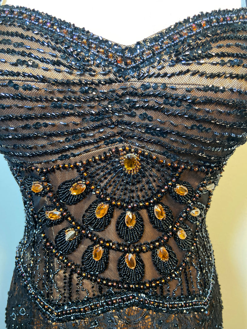 The Dandridge Jeweled Maxi Gown