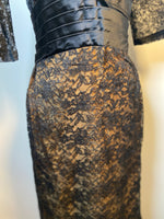 Ferman O'Grady Black Classic Cocktail Dress