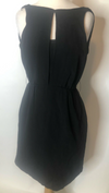 Guy D Size XS 1960 Classic Vintage Designer Black Dress with pockets